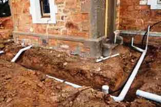 outside drainage Stanwell